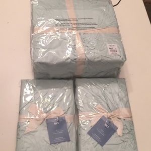 Pier 1 duvet full/queen with 2 matching shams
